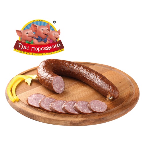 Brühworst "Domaschnaja" naar Krakause stijl fijn, gerookt