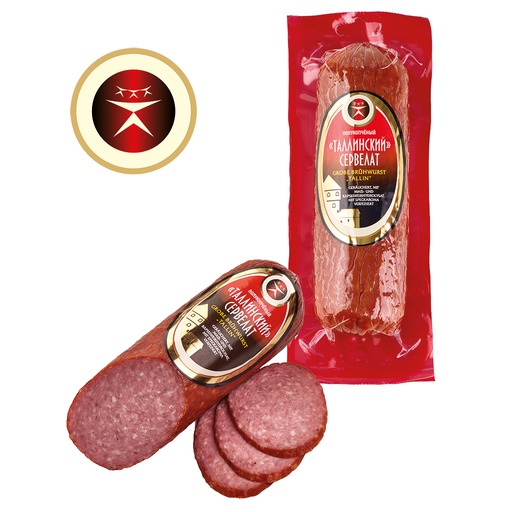 Полукопчёный сервелат "Таллинский"