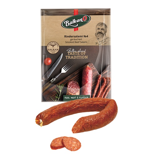 Rundvlees salami, gerookt "Domaci Sudzuk"