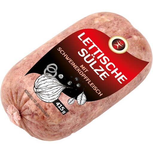 Letse aspic met varkenskopvlees