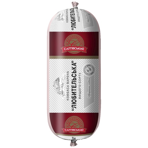 Kookworst van varkensvlees "Ljubitelskaja" van Oekraïense st