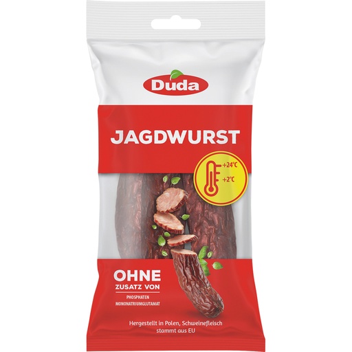 Varkensworst gerookt en gedroogd