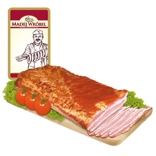 Копченое сало, с добавлением свинного и соевого белка