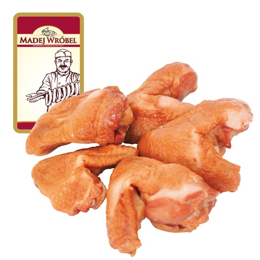 Куриные крылышки с добавлением куриного белка, копченые