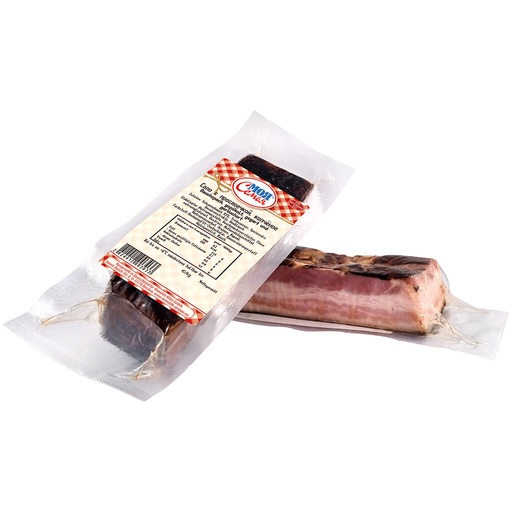 Сало с прослоечкой, копченое