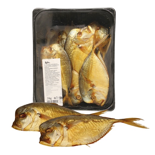 Вомер (рыба-луна) с головой, непотрашенная, холодного копчен