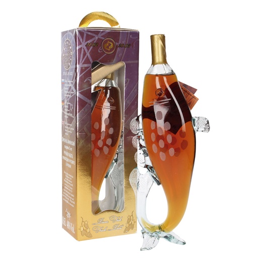 Armeense brandy ""Sterrenbeeld Vis"" 40% vol. in geschenkdoo