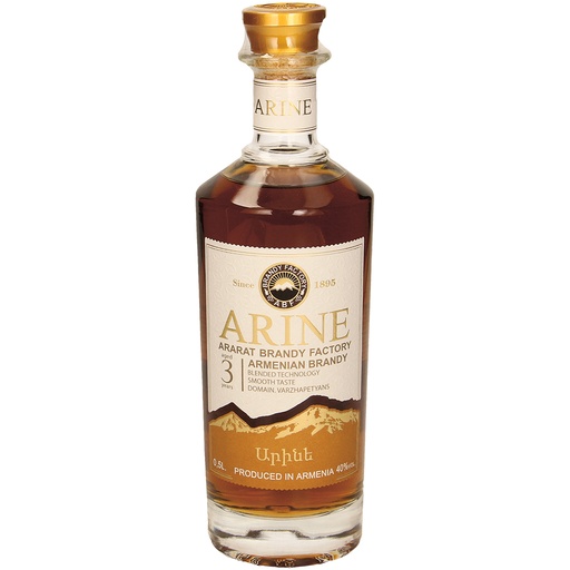 Армянский коньяк "Arine" 3 года, 40% алк.