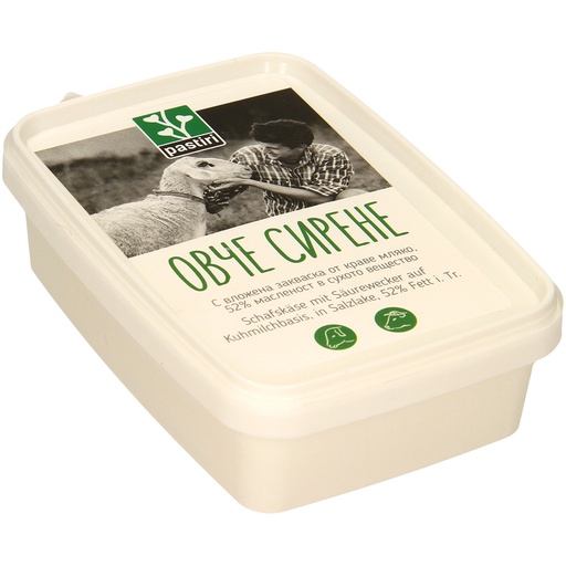 Schapenkaas met zure koemelk – gerijpt in zout water