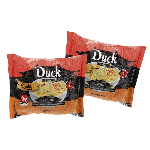 Лапша быстрого приготовления "InTaste" со вкусом утки