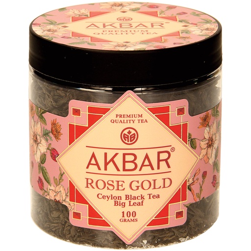 Чай черный байховый крупнолистовой Akbar Rose Gold