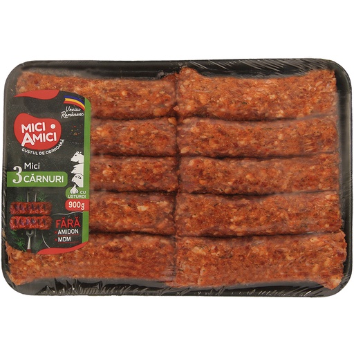 Мичи-румынские колбаски из мяса свинины, говядины и баранины