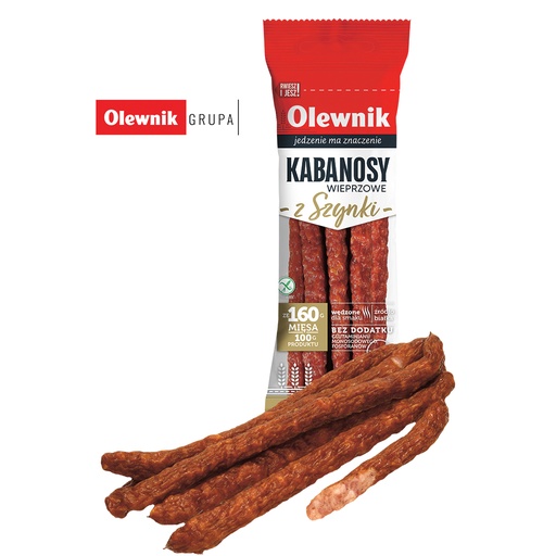Chipolata's, middelgroot, gerookt, gedroogd, verfijnd met ro