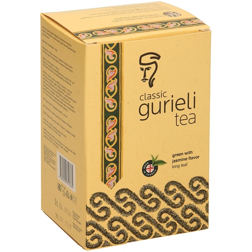 Ароматизированный зеленый грузинский чай с ароматом жасмина