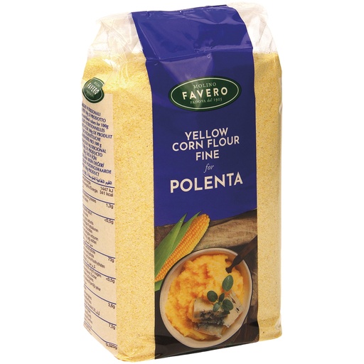 Fijn gries van maïs voor Polenta