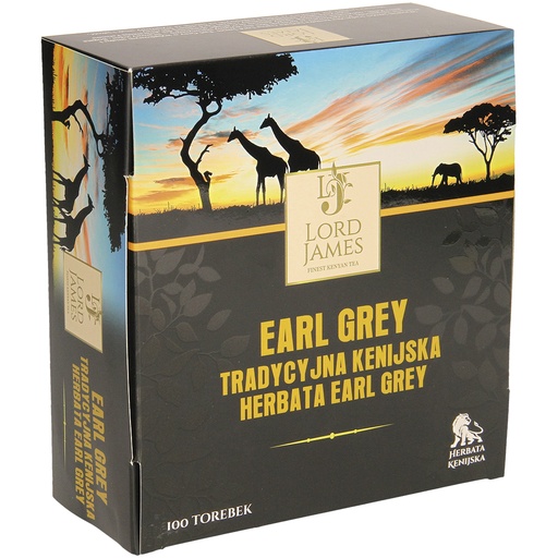 Aromatische zwarte thee uit Kenia met bergamot-smaak.