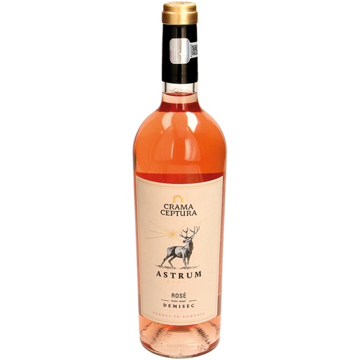 ""Astrum Cervi Vin Rose Demisec", DOC-CMD DEALU MARE"" Wijn 