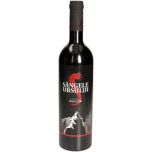 ""Sangele Ursului Vin Rosu Dulce"" Wijn uit Moldavië", rood,