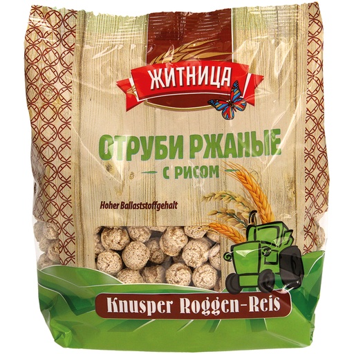 Rogge-rijst-product, geëxtrudeerd