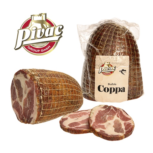 Luchtgedroogde varkensnek "Coppa"