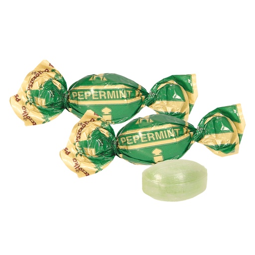 Карамель "Pepermint" со вкусом мяты, с начинкой (22%).