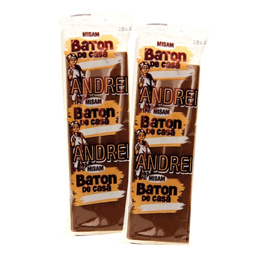 Zoete snackreep naar Roemeense stijl "Baton Andrei asortat"