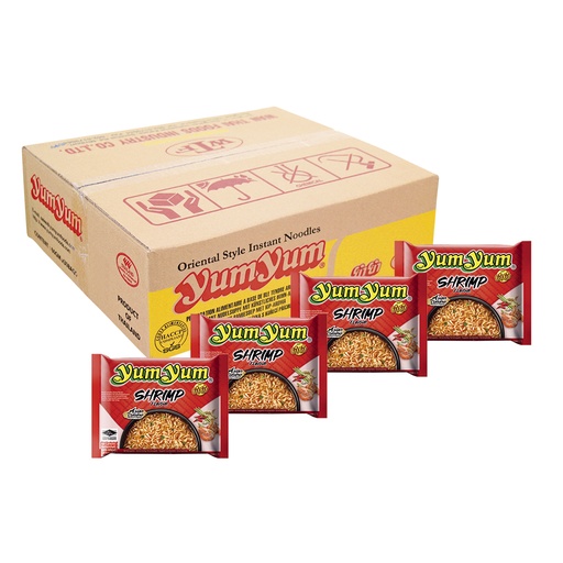 Instant noedels met garnalensmaak ""Yum-Yum"", 30 x 60g