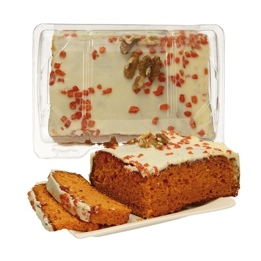 Морковный торт с кусочками сушеной моркови,замороженный