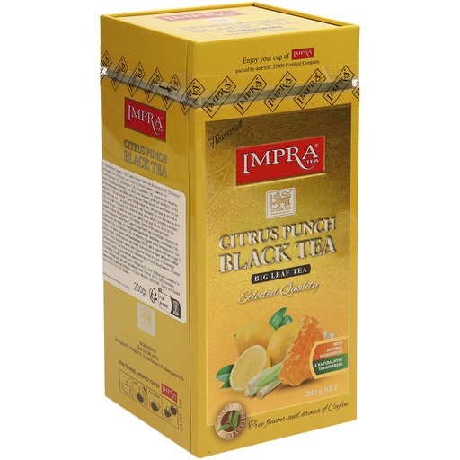 Citrus Punch Zwarte Thee - Geparfumeerde Zwarte Thee ""Ceylo