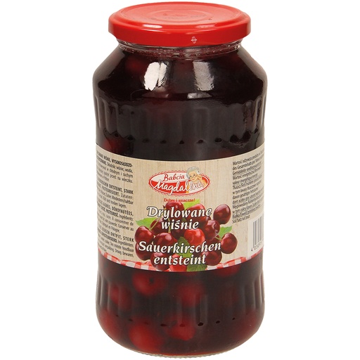 Zure kersen ontpit, veel suiker