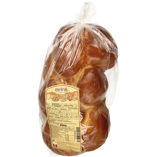 Косичка из дрожжевого теста, полная выпечка, замороженная