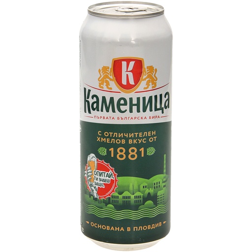 Tappuntenbier "Kamenitza", 4,4% vol.