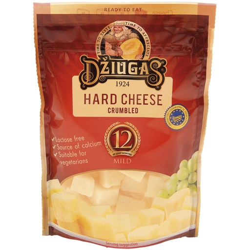 Твердый сыр "Джугас" 40% жирности в сухом веществе, кусочкам