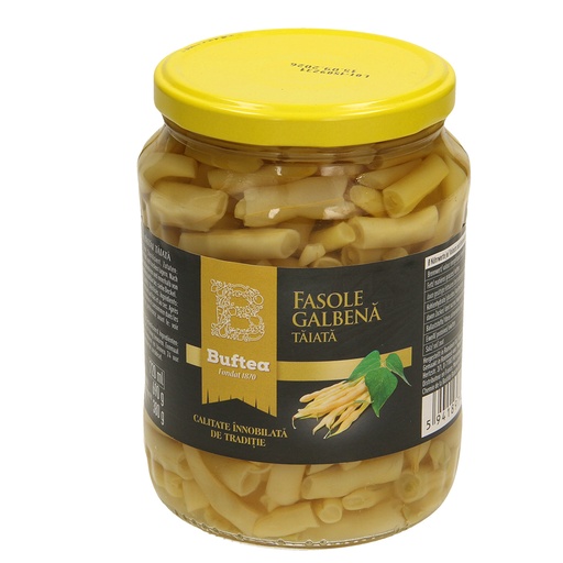 "Fasole galbena pastai taiata - Buftea" waspapenbonen, fijn.