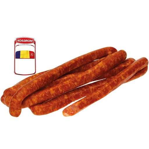 Сырo-копченые колбаски "Carnaciori Grill cu boia" по-румынск