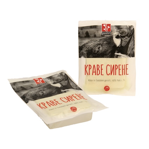 Kaas gerijpt in zout water, 48% vet