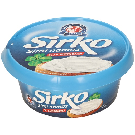 Romige kaas "Sirko sirni namaz", thermisch behandeld, dubbel