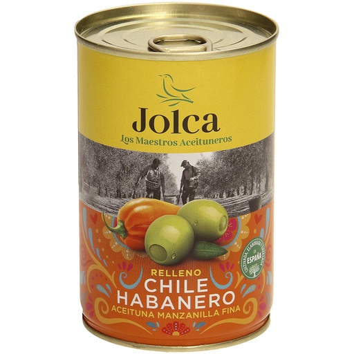 Зелёные оливки с начинкой из чили, острые, ароматизированные