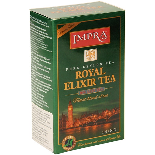 Royal Elixir Green Big Leaf Tea - Groene thee ""Ceylon Orang