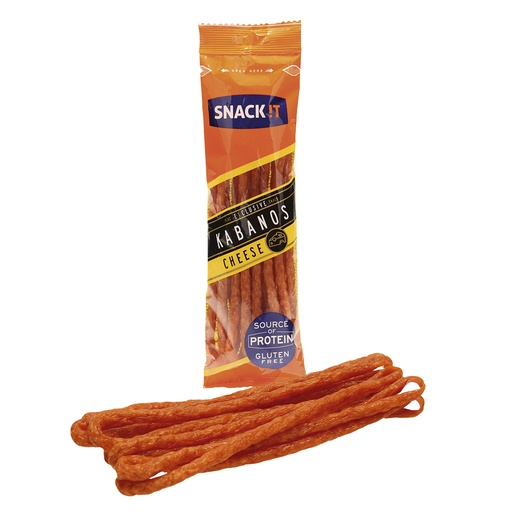 Kabanos met kaas en met varkensproteïne