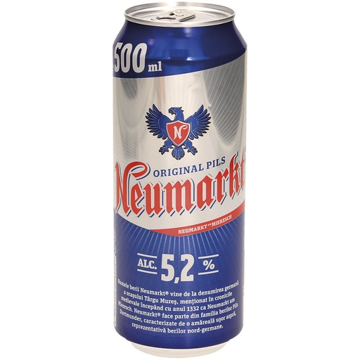 Пиво "Ноймаркт", пастеризованное, 5,2 % алк.