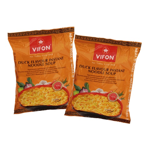 Лапша быстрого приготовления со вкусом утки