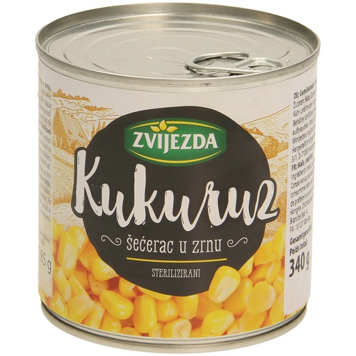 Groente mais, gesteriliseerd