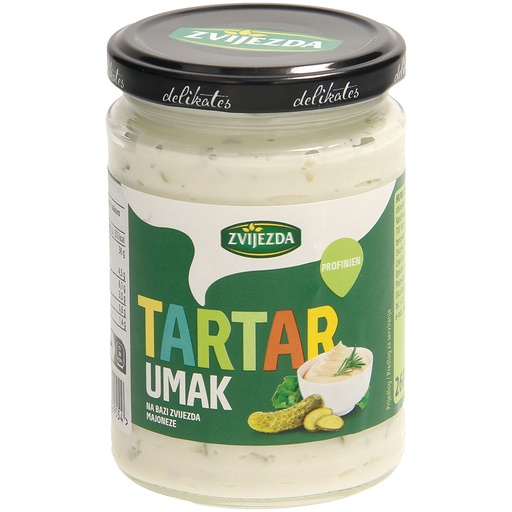 Tartaar sauzen met ingelegde komkommers
