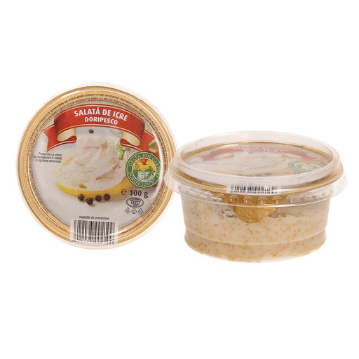 Крем из смеси икры пресноводных рыб и икры карпа