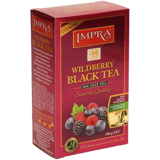 Wildberry Zwarte Thee - Geparfumeerde Zwarte Thee ""Ceylon O