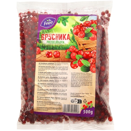 Брусника, замороженная.