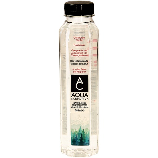 Natuurlijk mineraalwater zonder koolzuur