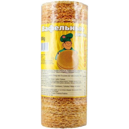 Kleine wafelbladen