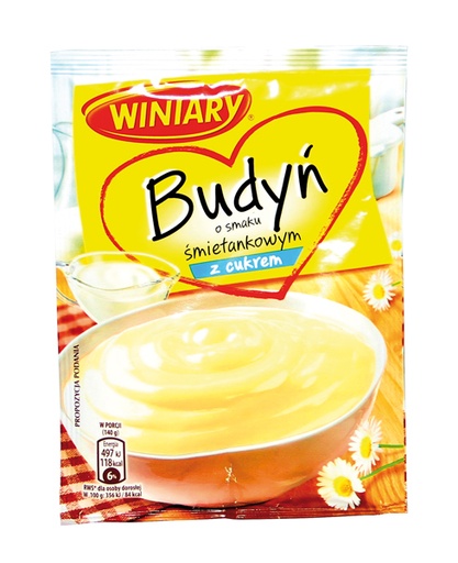 Winiary roompudding met suiker